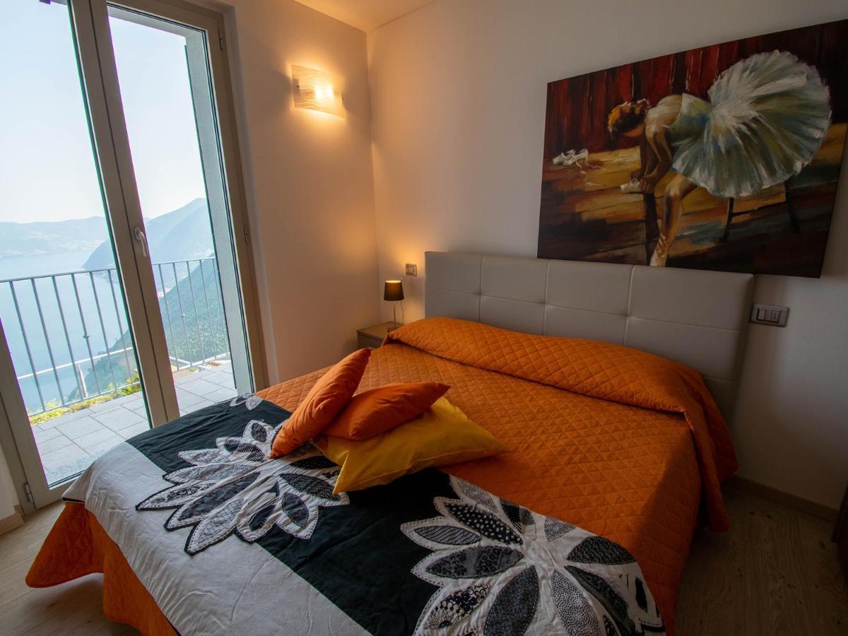 Van Gogh - Beautiful Lake Iseo View And Swimming Pool Parzanica Exterior photo