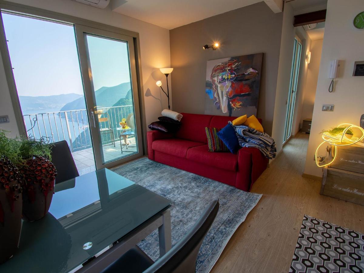 Van Gogh - Beautiful Lake Iseo View And Swimming Pool Parzanica Exterior photo
